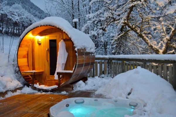 Vente sauna baril Vosges