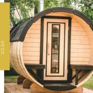 Vente sauna tonneau Gérardmer