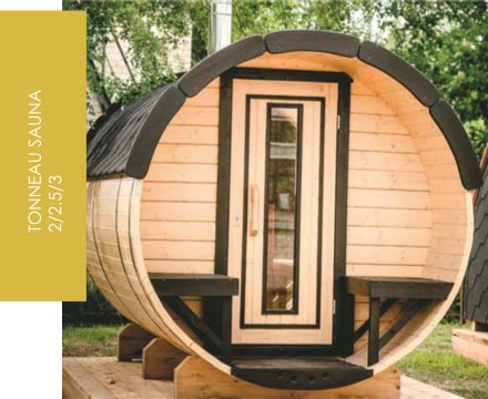 Vente Sauna Tonneau Gérardmer et Vosges | Bains de montagne